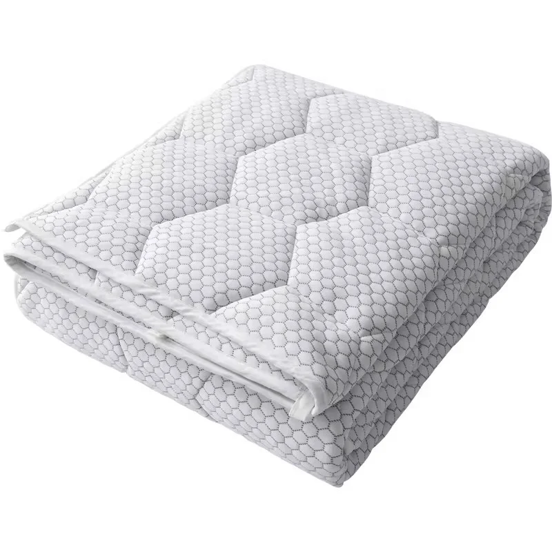 Factory Cheap Price Custom Weighted Blanket Adult Glass Beads Cotton Double Side 15lbs Heavy for Home and Hotel