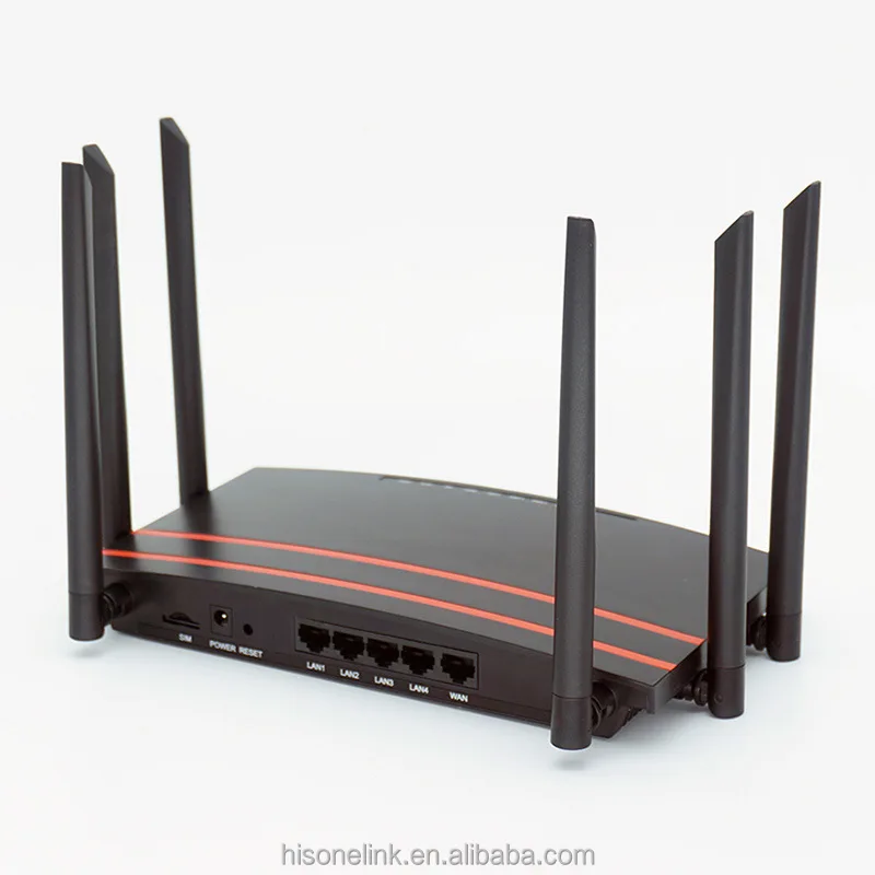 2023New B612 4g lte cpe  wifi router wireless router 4g with sim card 4 lan port