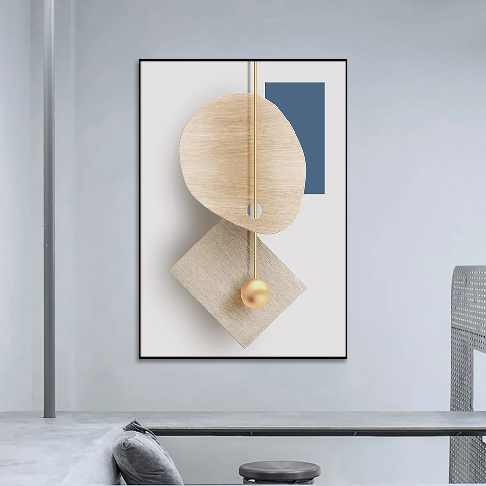 Huamiao Japanese Style Abstract Painting Wabi Sabi Wall Art Home Decoration Painting