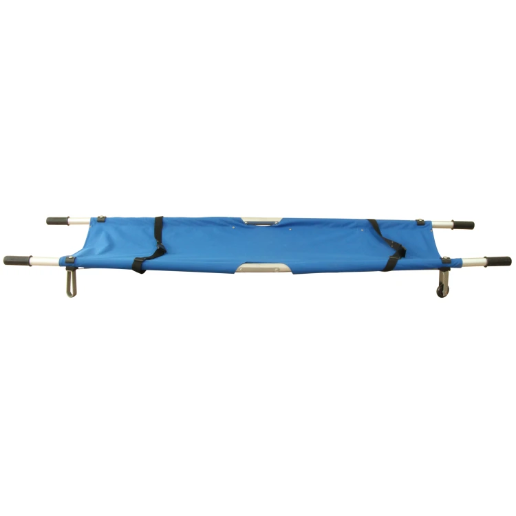 China Supplier Aluminum Alloy High Quality Hospital Medical Foldable Stretcher