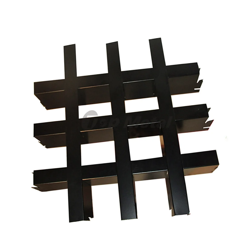 Open Cell Ceiling Aluminum Suspended False Ceiling Panels