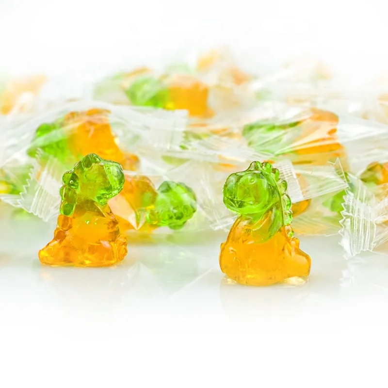 Wholesale Bulk Low Moq 4D Assorted Shape Gummy Candy Sweets