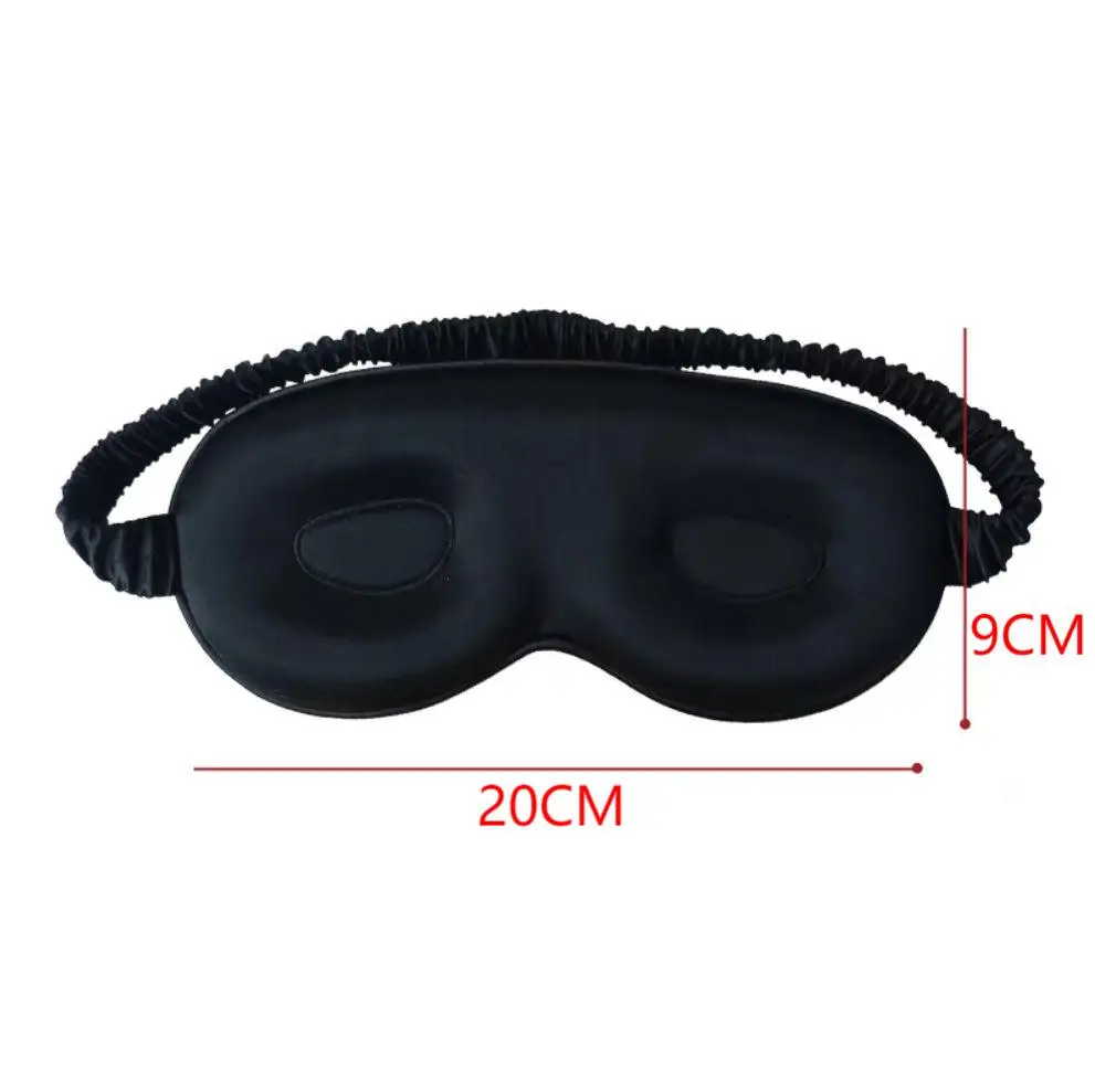 OEKO TEX-100 Silk 3D Eye Mask Soft Reusable Sleeping 19mm Silk Eye Mask For Travel