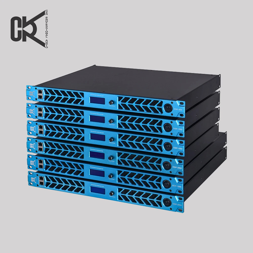 professional DSP 3000 watt 1U class d  power amplifier