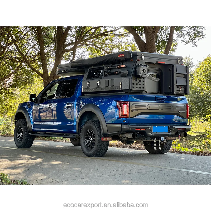 High performance pickup camper Truck Camper Factory Direct Sales touring caravan on sale travel trailers Truck Pickup Caravan