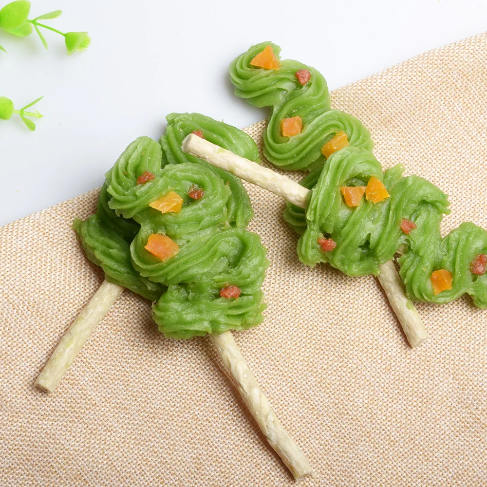 Durable using low price chicken strawberry cake dog new snack snack dog nature for