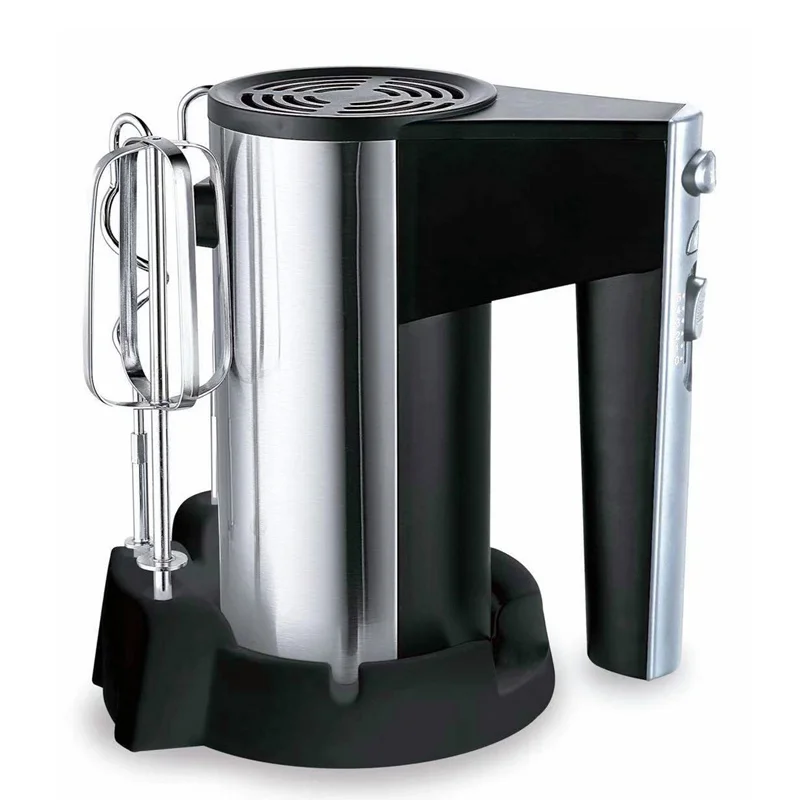 MeiShengFa OEM household 200W stainless steel housing hand held electric mixer cake mixer hand mixer