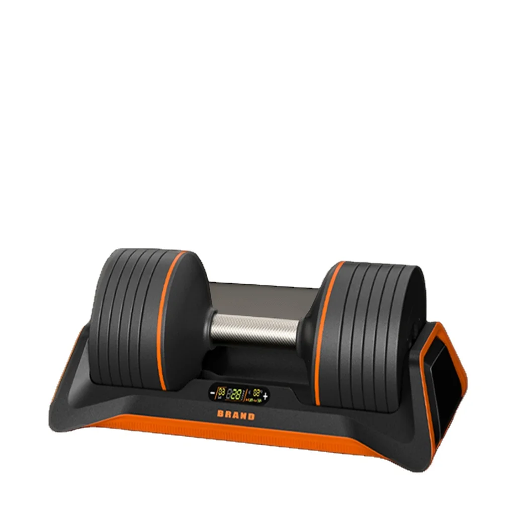 Fitness Equipment Weight Lifting Training For GYM Men & Girls Convenient Electric Rechargeable Magnetic Dumbbell High Technology