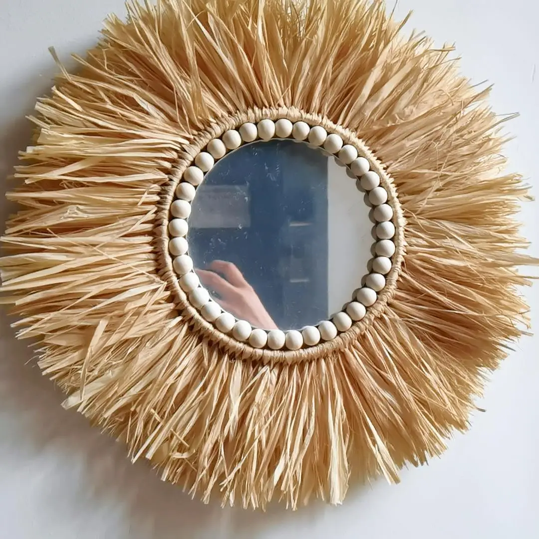 moroccan luxury mirror decorative wall framed mirrors wall Hanging Tapestry beauty decorative wall mirror