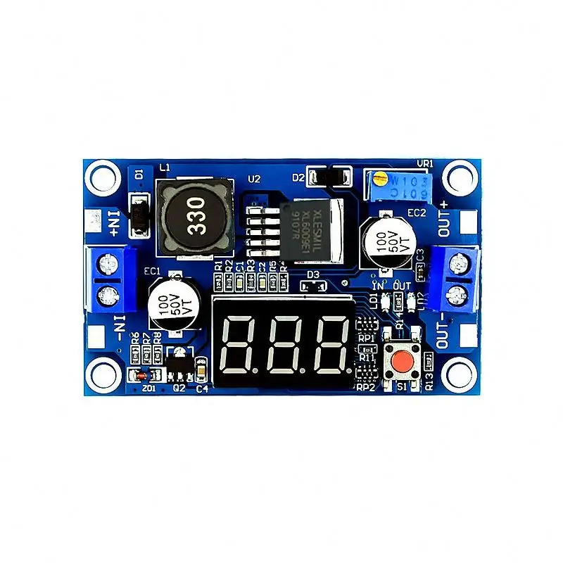 Светодиодный ЖК-телевизор вольтметр с цифровым дисплеем преобразователь плата преобразователя модуль питания LM2596S DC-DC понижающий