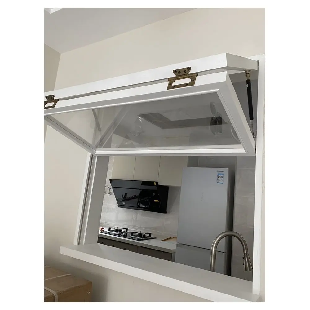 Prima High Quality Casement Window Wooden Color Windows Double Glazed Window