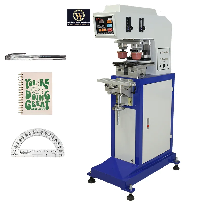 Good Quality Two Colors Pencil Stationery Pad Printing Machine Pad Printer Machine