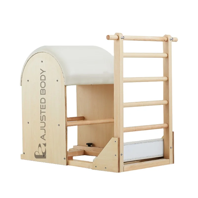 Pilates Exercise Equipment Fitness  Machine Maple Barrel Wooden Pilates Reformer Ladder Barrels