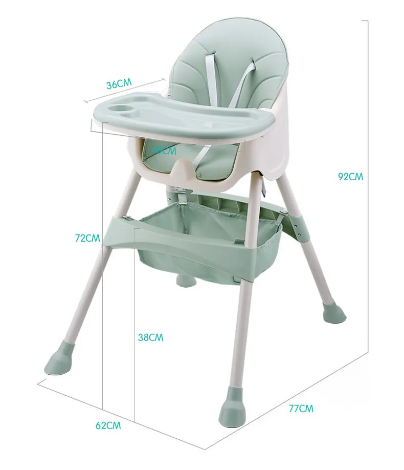 Hot selling Baby Multi-Function eating Dining room Table and chair  Baby  eating Chairs