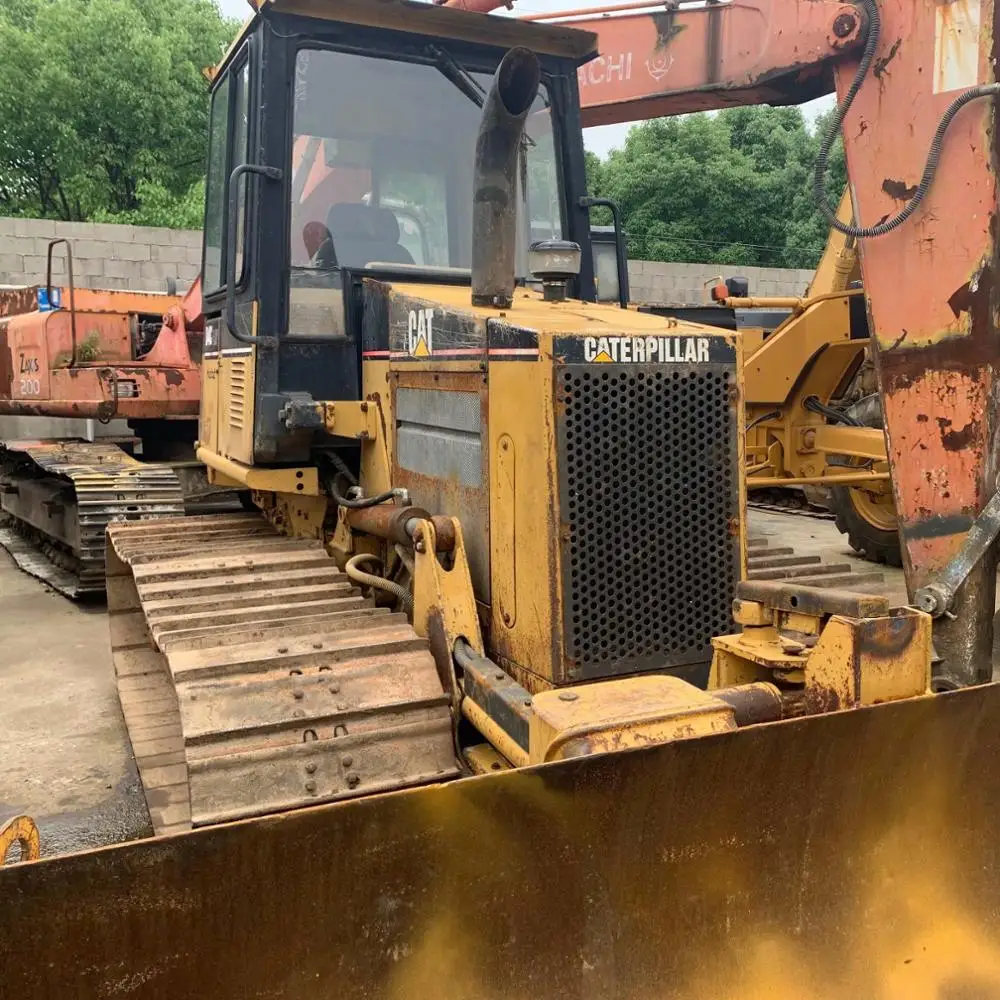 Original Japan Used CAT D4C LGP Crawler Bulldozer /6 Way Blade CAT D4C LGP Bulldozer For Sale