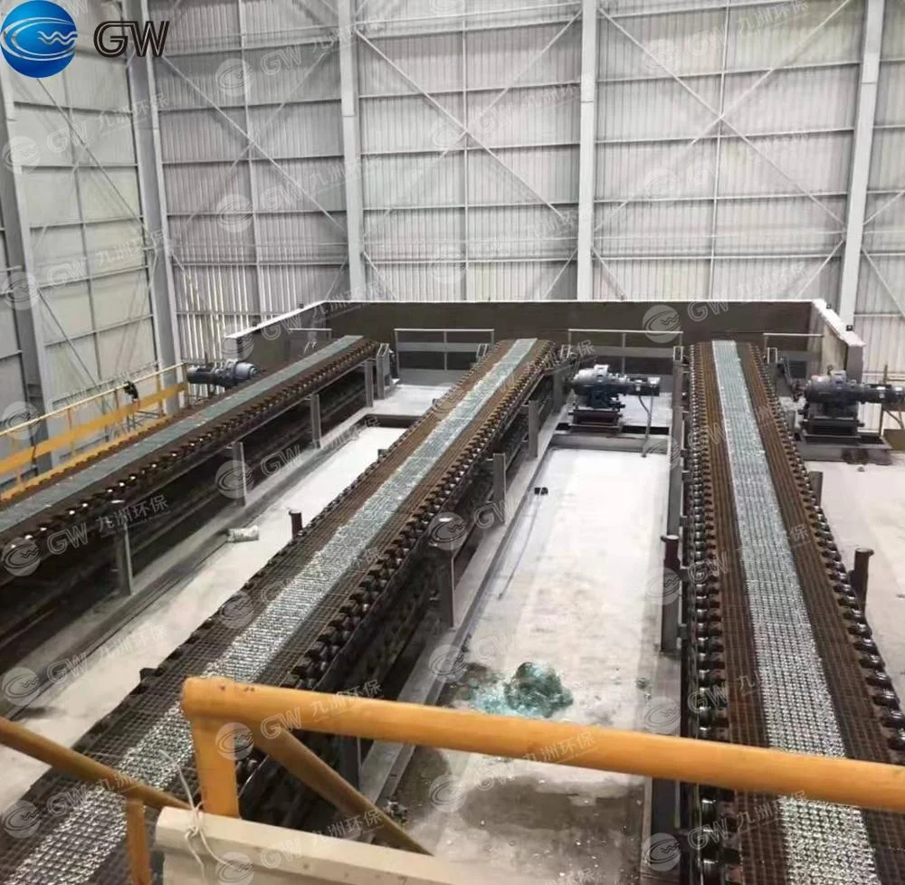 
15 M Chain Plate Conveyor For Solid Sodium Silicate Production Line 