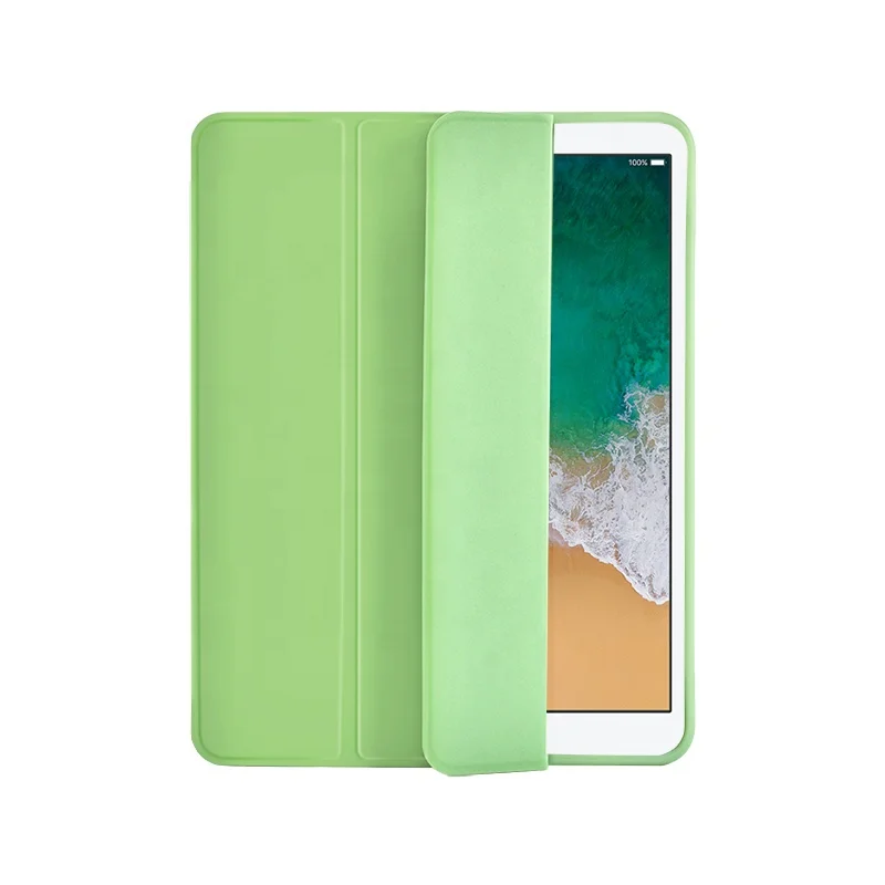 Защитный чехол из ПУ кожи и ТПУ водонепроницаемый для планшета Ipad Pro 2021 11 дюймов тонкий тройного сложения