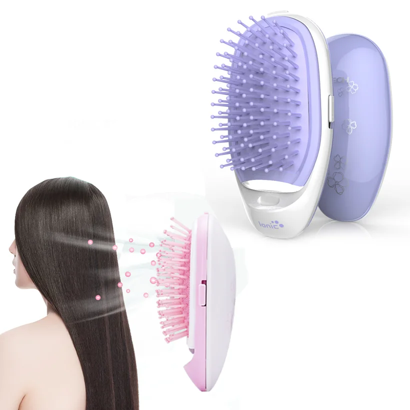 PRITECH Electric Scalp  Hairbrush Ionic Hair Styling Brush Comb