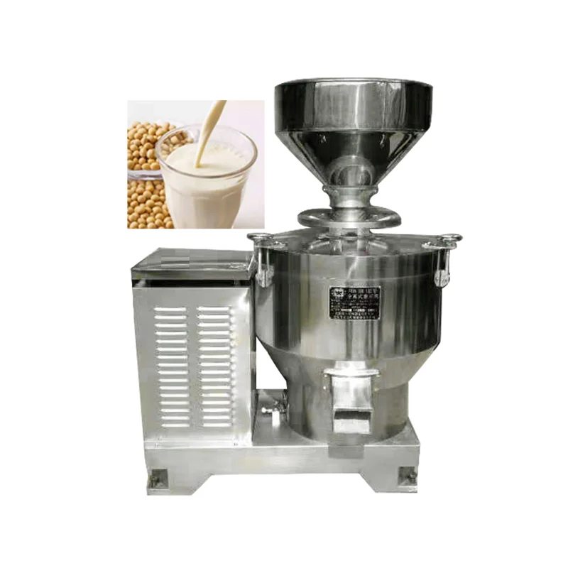 400-500 kg per hour big capacity soy milk making machine grinding machine