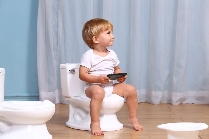 Realistic Potty Training Toilet Looks and Feels Like an Adult Toilet For Toddler