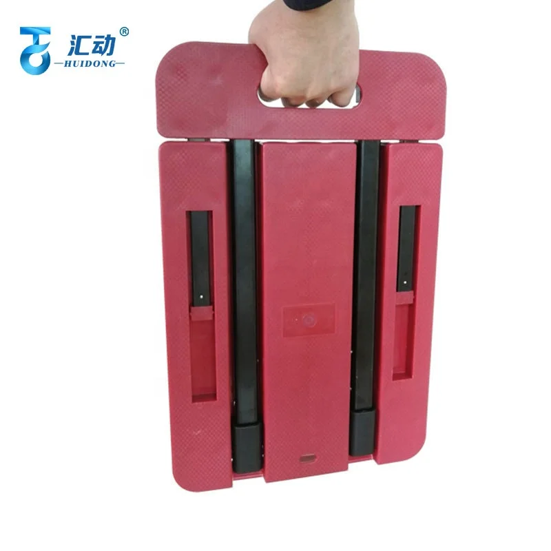 6 колеса красочные регулируемые пластиковые грузовик с плоской платформой сплав железа складной тележки складная корзина для покупок, тележка нагрузки 200 кг