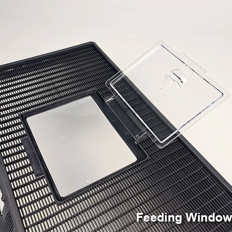 Plastic Reptile  Box Lizard Cage Tarantula Habitat Transparent Pet House for Reptiles and Small Animals