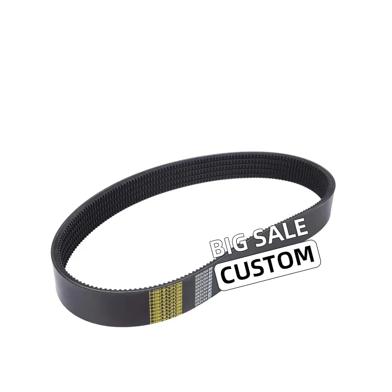 Low Price Double Side Conveyor Trapezoidal Tooth Timing Belt Synchronous Drive PU Rubber Coating for Pulley for Transmission