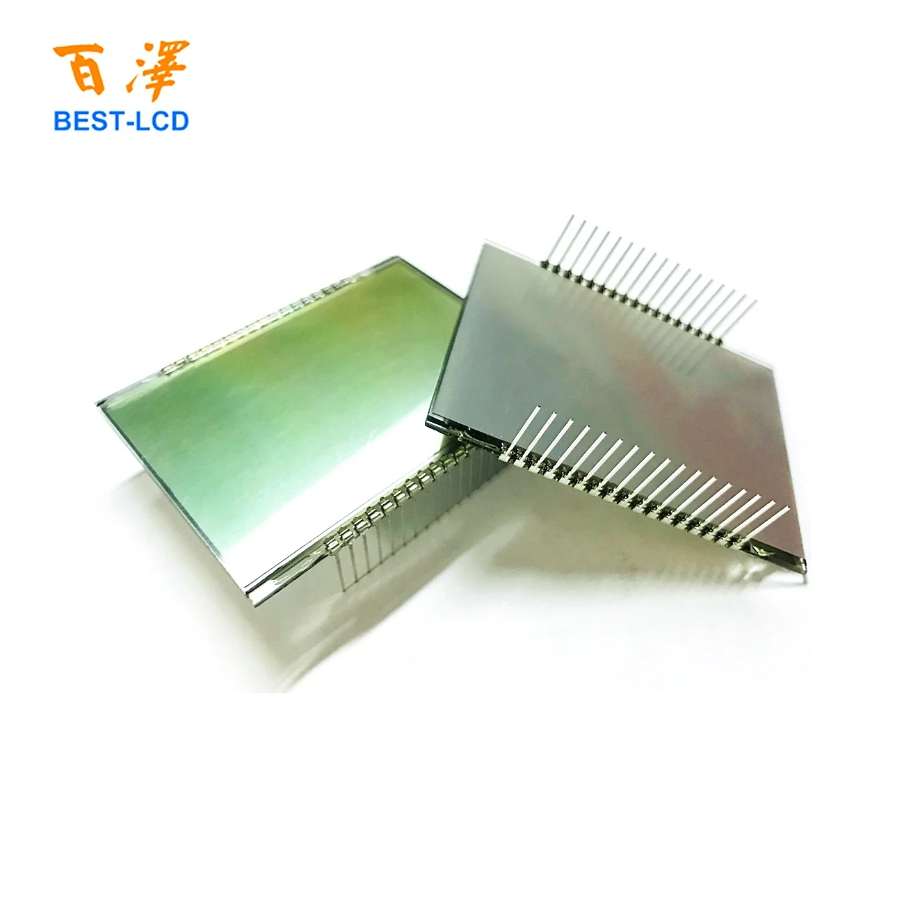 
Factory Manufacture Alphanumeric Monochrome Custom Size 7 Segment LCD display 