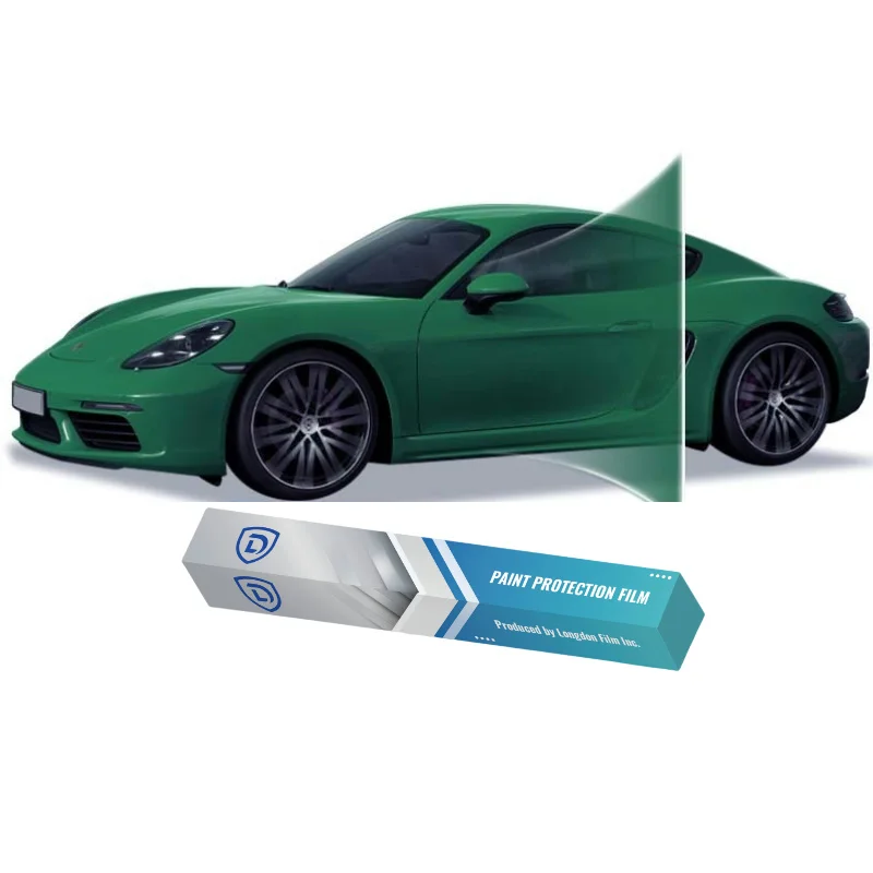 Emerald Green Wrap Car Vinyl Color Changing Film for Cybertruck Tesla Car Color Film Anti-scratch PPF TPU Car Film Wrap