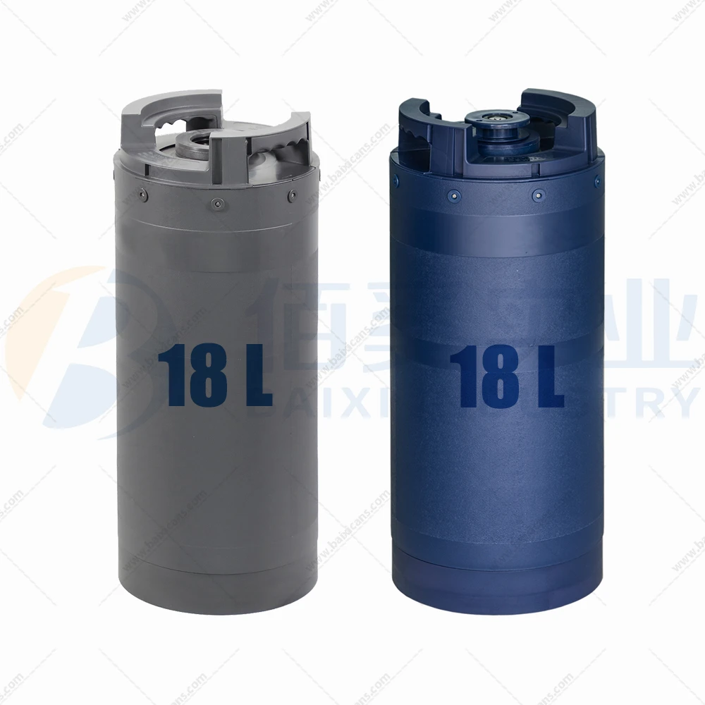 18L Plastic beer kegs with inner spear and bag