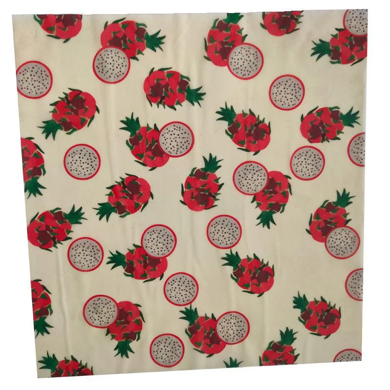 Дешевая биоразлагаемая Экологически чистая Органическая многоразовая Хлопковая Сумка для сэндвича для хранения пчелиного воска обертывание бумажный лист рулон