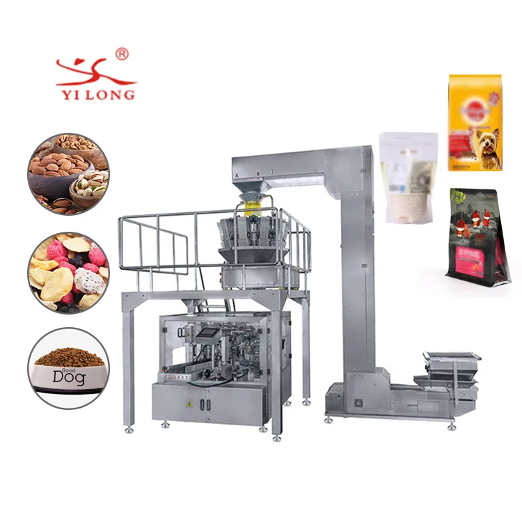 pet food automatic vacuum packaging machine
