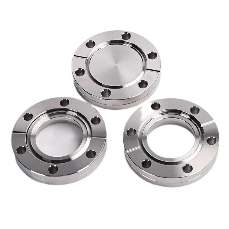 SS304 KF Blind Flange Stainless Steel Flange CF25 CF35 CF50 CF80-CF300 Blanker Flange