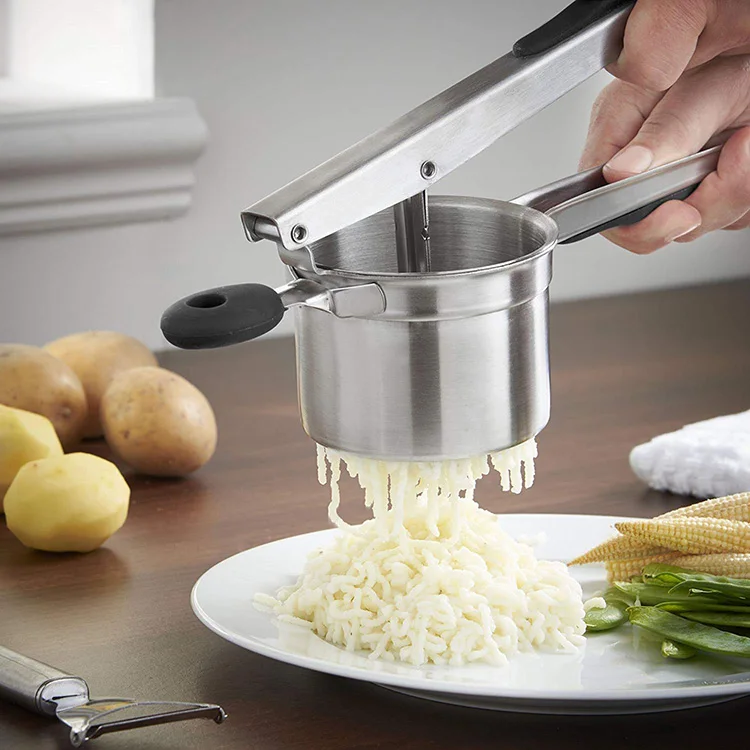 Made in China Stainless Steel Potato Ricer Wholesale Kitchen Accessories Masher for