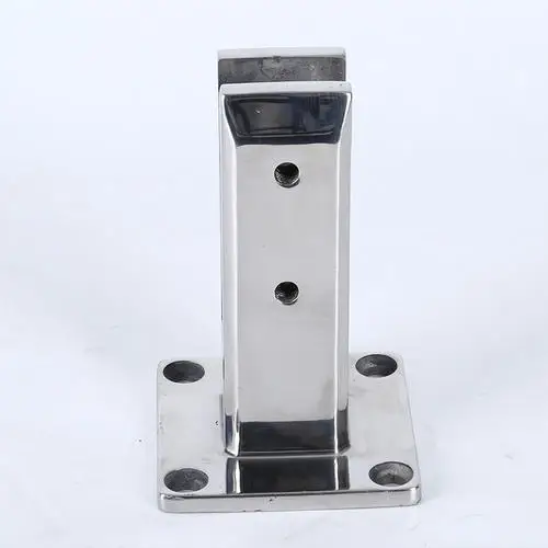 Hot sale Satin or mirror surface best quality stainless steel glass Round and Square railing glass spigot