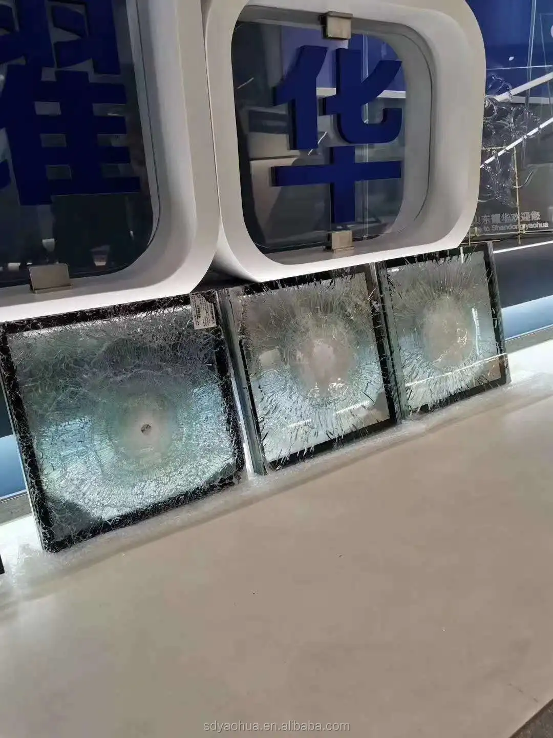 Multilayer bulletproof Laminated glass transparent float glass with 0.38mm 1.52mm PVB film