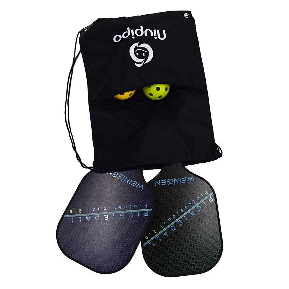 custom Cheap Niupipo Pickleball set Paddle set 2 paddles 4 balls pickleball paddle