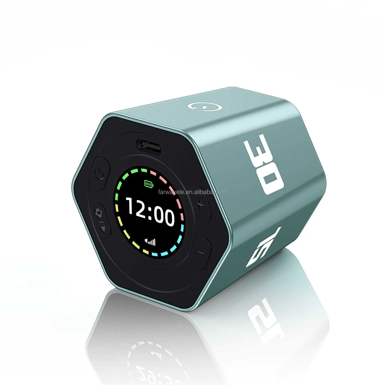 Led Digital Count Down Kitchen Timer with Recharging Battery