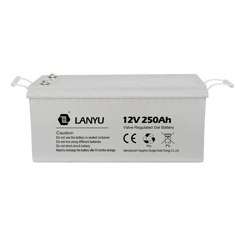  Производство 12 V 250AH солнечная батарея v 250ah amp agm 250