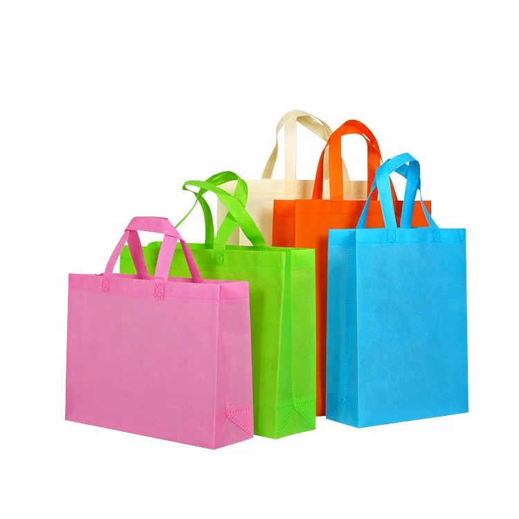 High Quality Environment Friendly Folding Non Woven Reusable Custom Bags