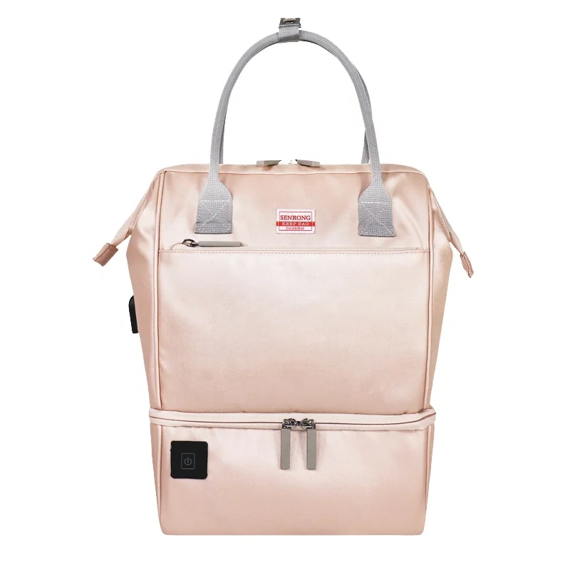 Custom Mummy Nappy Bag  Baby Bags  Waterproof Oxford Cloth Polyester Carry Nursery  Baby Backpack Mommy Maternity Diaper Bags