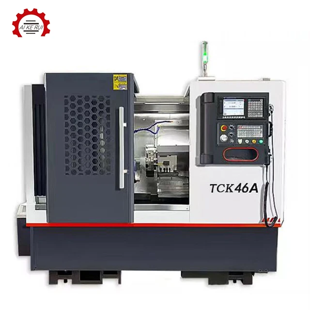 Professional Manufacture Lathe Cnc TCK46A High Precision Cnc Lathe for Alloy Wheels