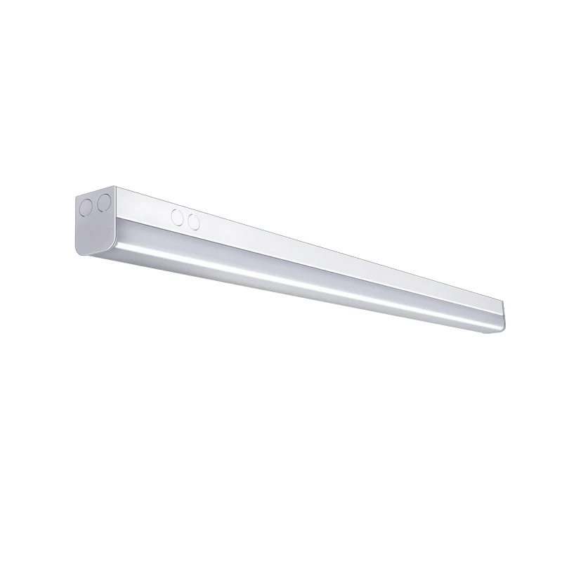 
600mm rechargeable emergency aluminum 36w 4ft motion sensor led linear batten light for shopping mall 