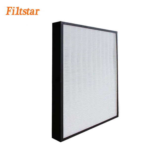 Китайские воздушные фильтры для чистых комнат по индивидуальному размеру, очиститель воздуха 99.97% H13 H14, Hepa-фильтр