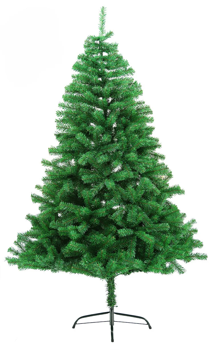 Wholesale 90cm/90T Yiwu plastic cheap PVC artificial christmas tree