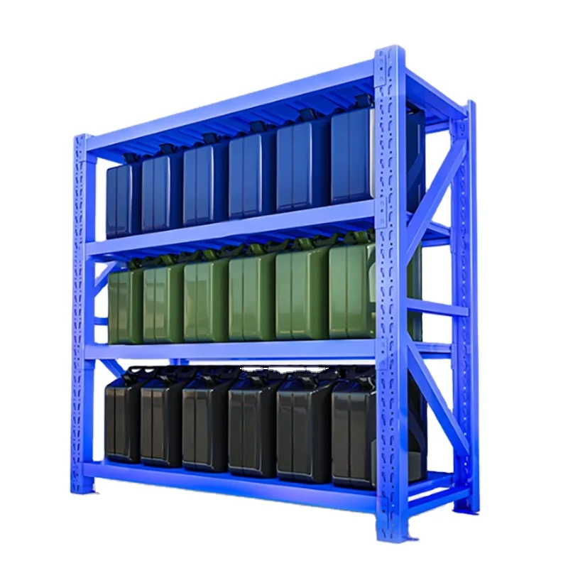 Leke Storage Stacking Racks Pallet Steel Metal Shelving Shelves Garage Warehouse Rack