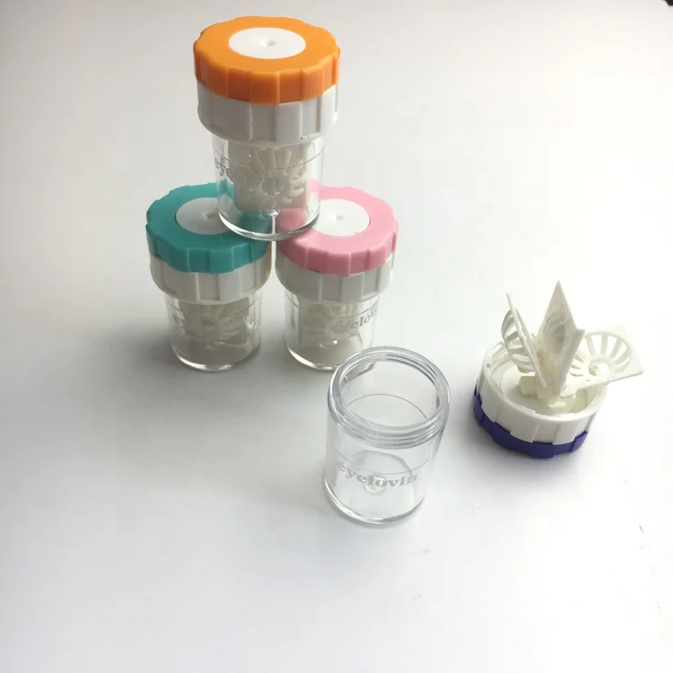 Ручная дешевая машина для очистки контактных линз очиститель принимаем печать логотипа на чехле