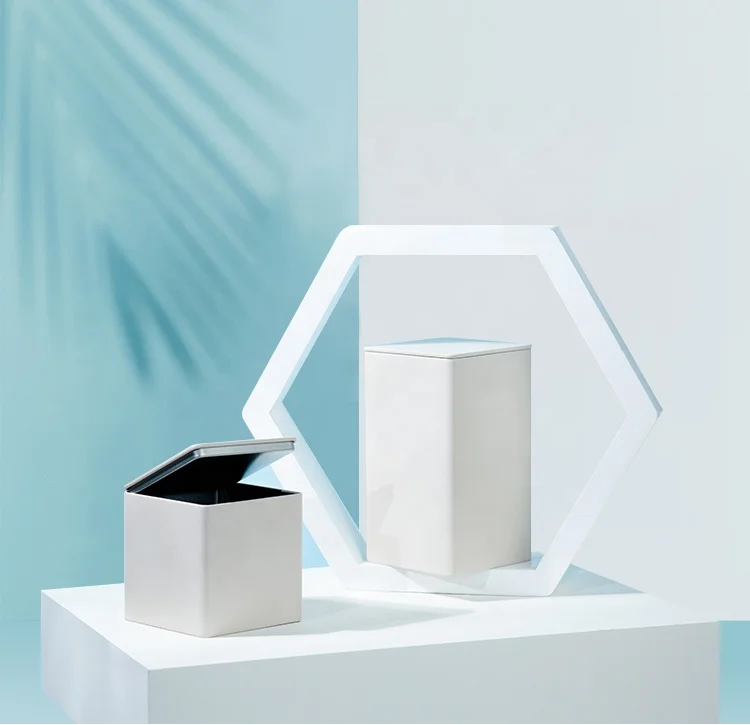 Food Grade Christmas Empty Containers Can Metal Box Cookies Tins