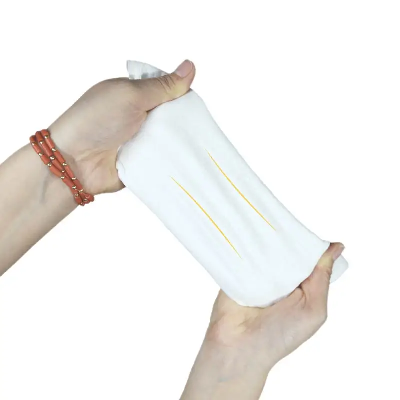 China Manufacturer Plain Comfortable Nonwoven Wipe Cloth, Skin-friendly Spunlace Nonwoven Fabric for Wet Tissure