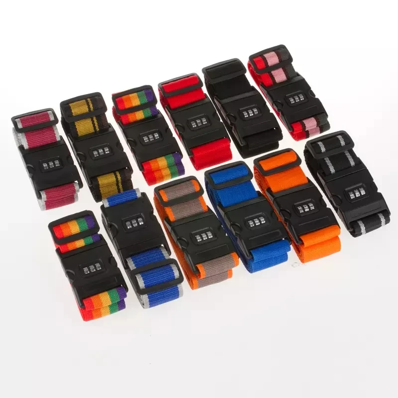 CH-18C с поперечным Ремешком багажный ремень упаковка Регулируемый масштабных дорожных чемоданов 3 знака после запятой замок паролем туфли ремешком и пряжкой